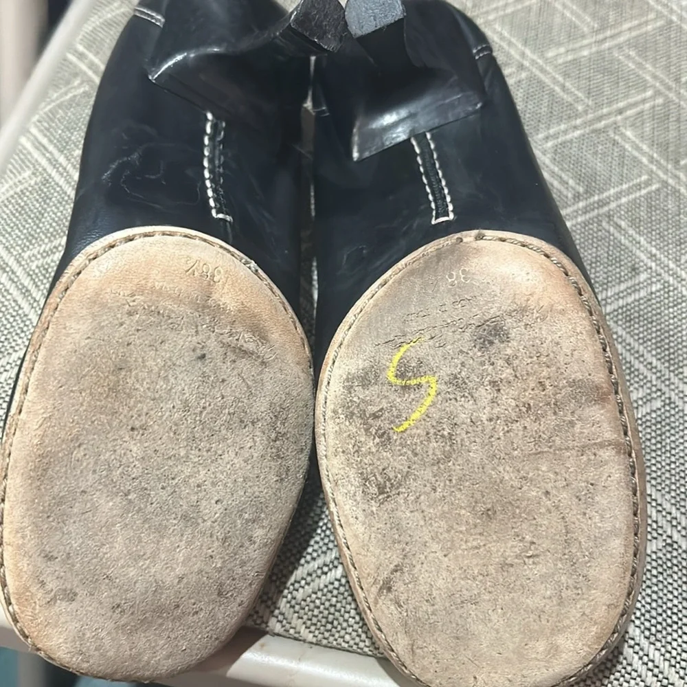 Materia Prima by Goffredo Fantini leather 3” heel